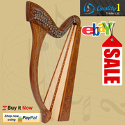 29 String Minstrel Harp, With Case and Learning Book