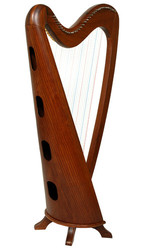 31 String Round back Harp, With Case and Learning Book